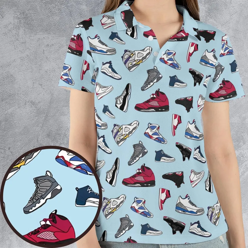 Sneaker Freak AOP Men/Women Polo Shirt - 4