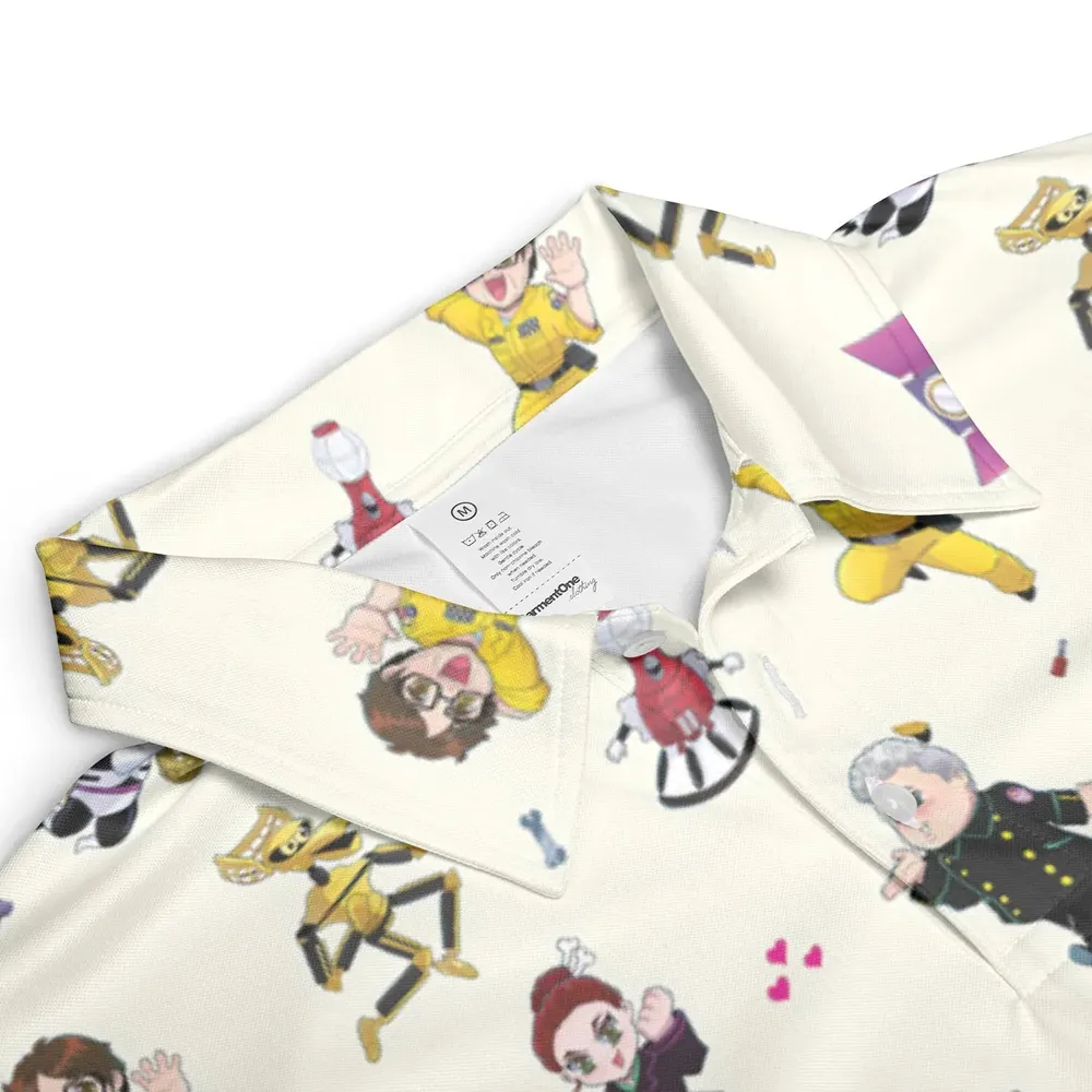 Mst3k Chibi Characters AOP Men/Women Polo Shirt - 3