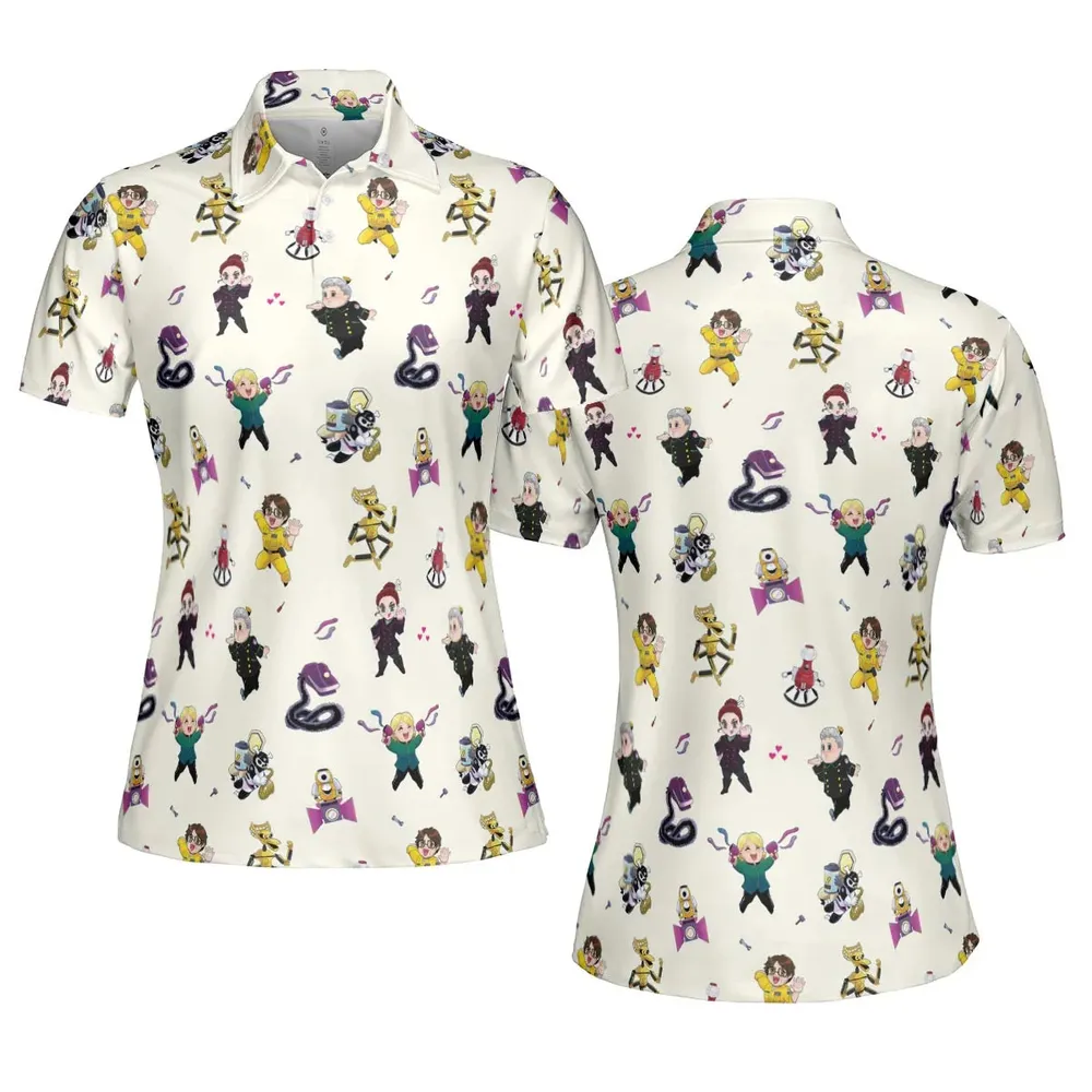 Mst3k Chibi Characters AOP Men/Women Polo Shirt - 5