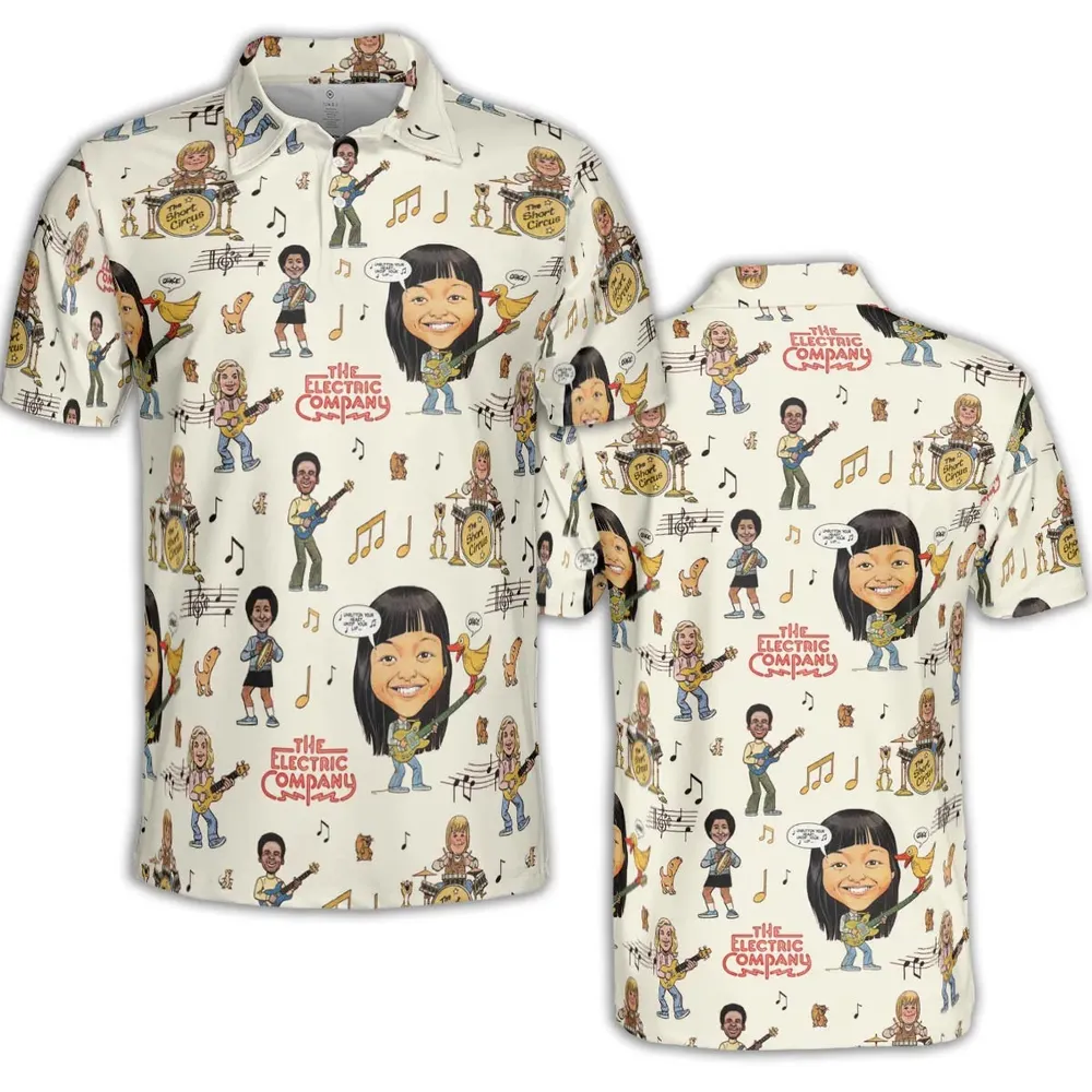 The Electric Company PBS Show AOP Men/Women Polo Shirt - 2