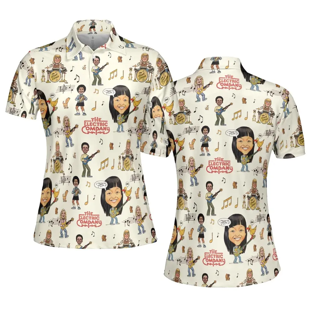 The Electric Company PBS Show AOP Men/Women Polo Shirt - 5