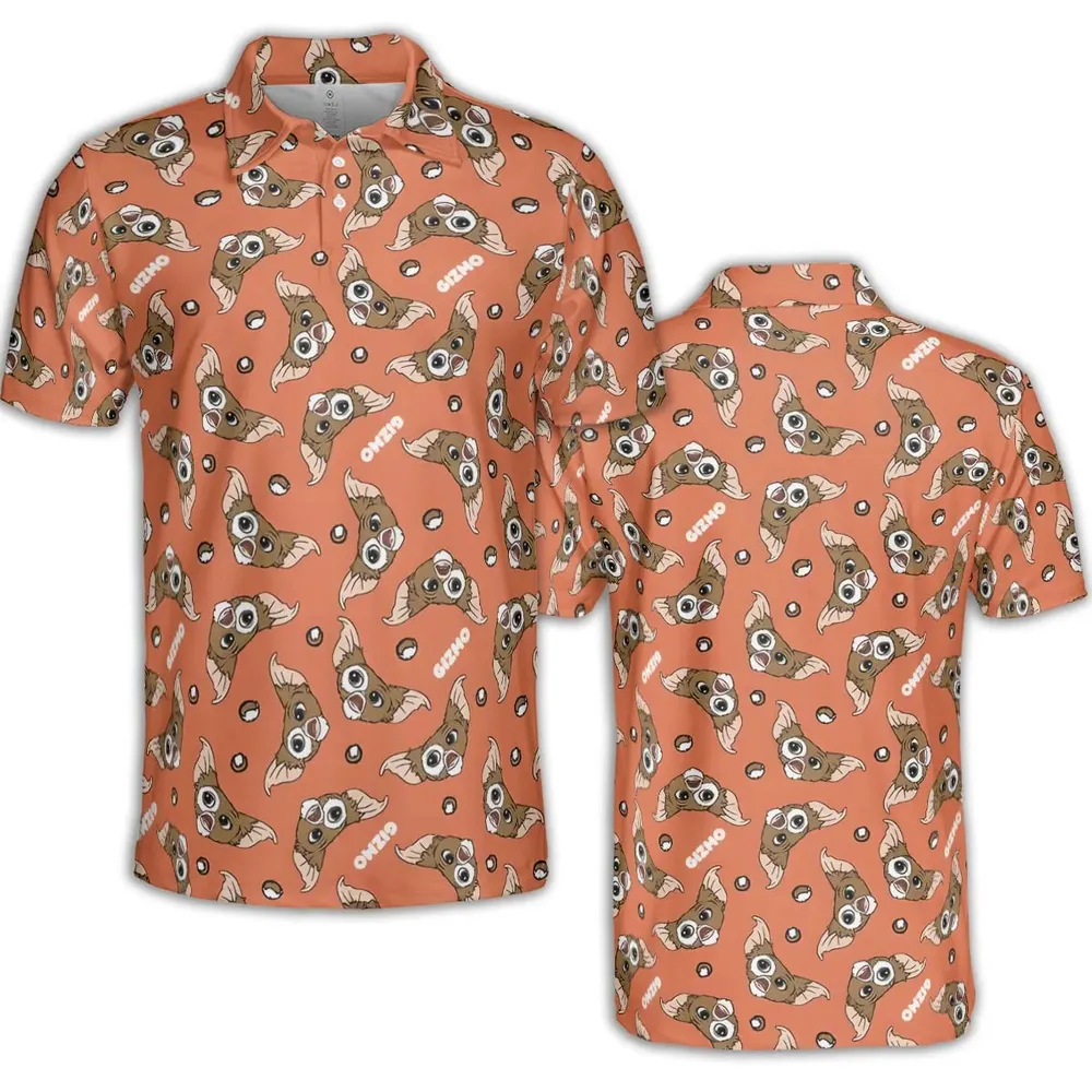 Gremlins Gizmo Head Toss AOP Men/Women Polo Shirt - 2