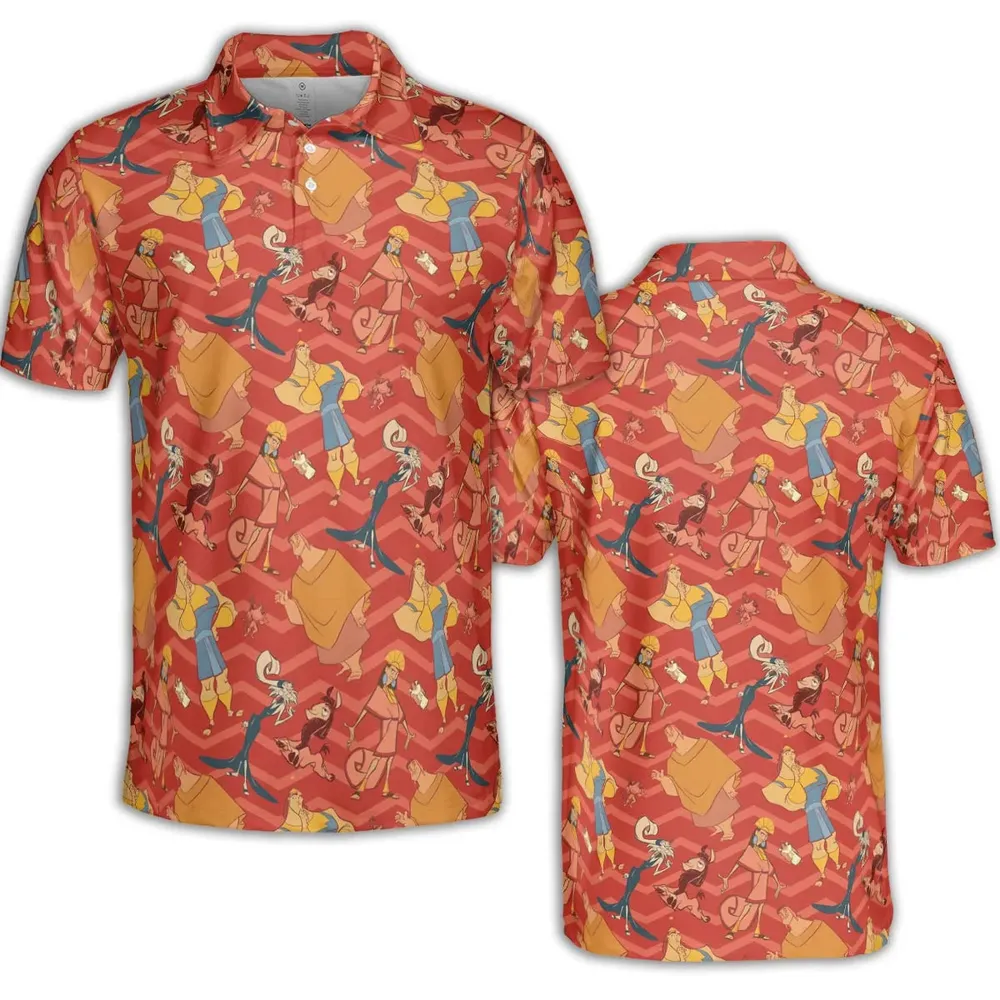 The Emperor's New Groove AOP Men/Women Polo Shirt - 2