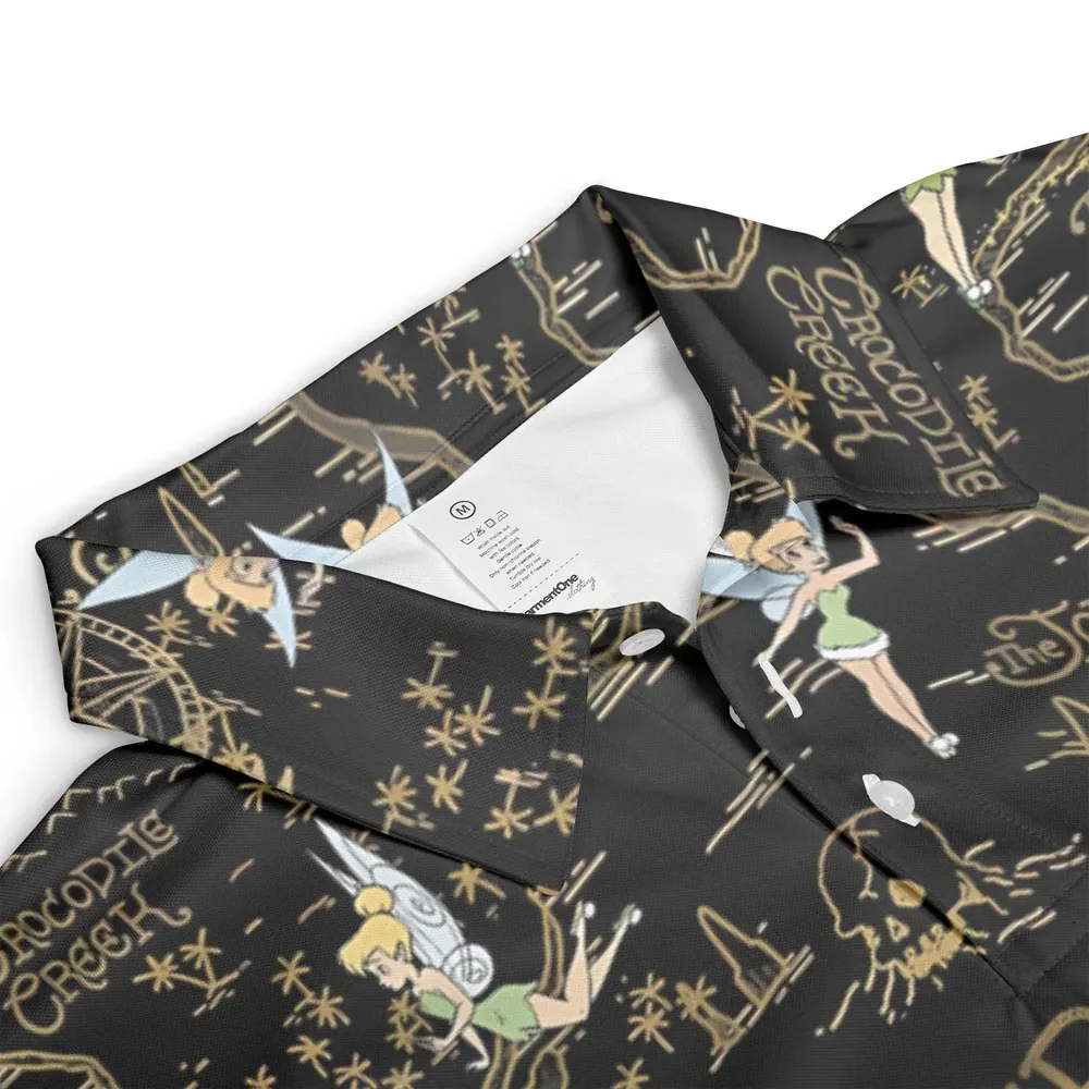 Finding Neverland Tinker Bell AOP Men/Women Polo Shirt - 3