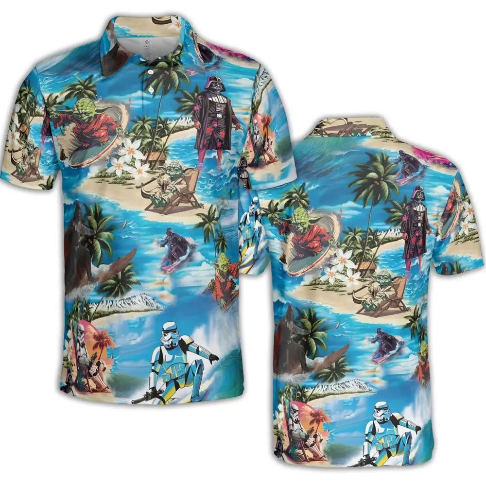 Star Wars Summer Vibes AOP Men/Women Polo Shirt - 2