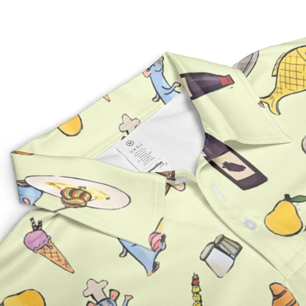 Chef Life Ratatouille AOP Men/Women Polo Shirt - 3