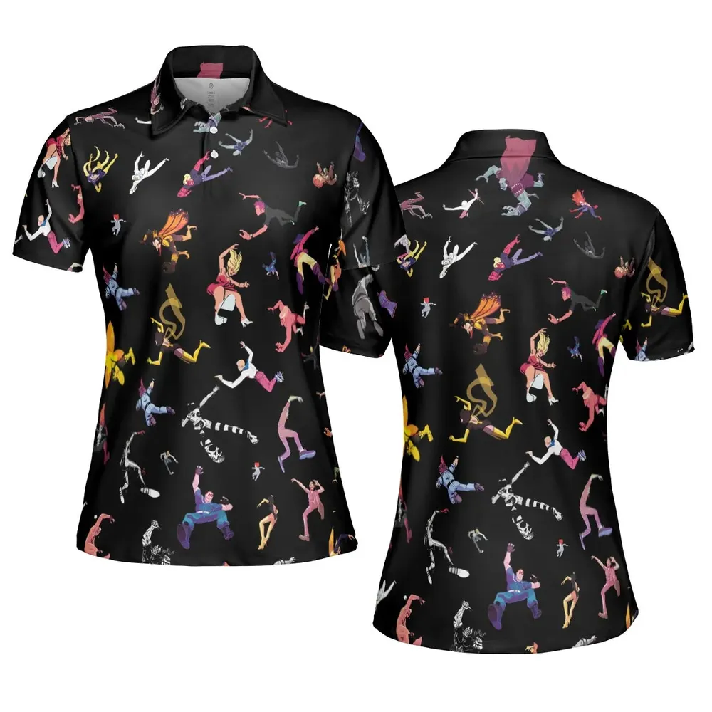 Venture Bros Falling AOP Men/Women Polo Shirt - 5