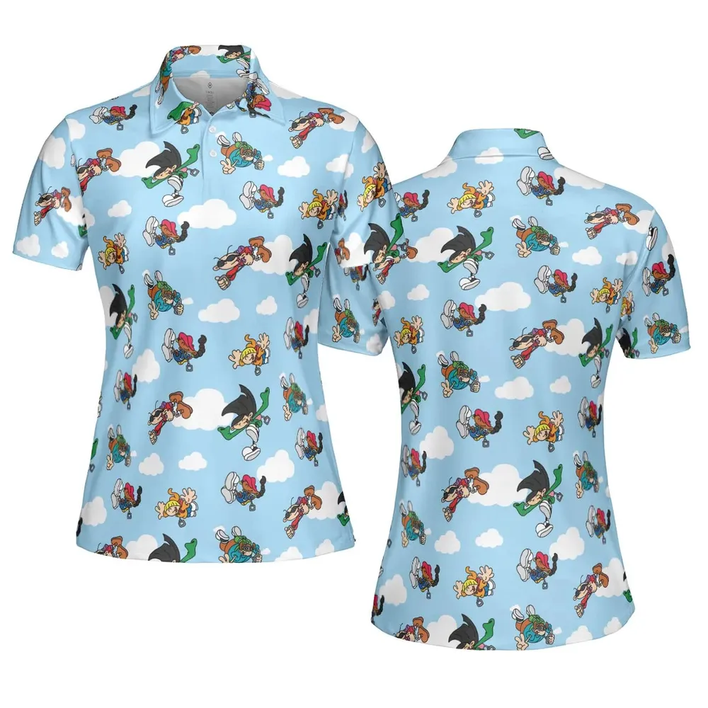 Codename Kid Next Door Characters AOP Men/Women Polo Shirt - 5