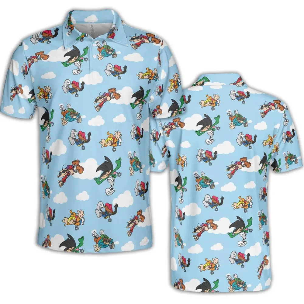 Codename Kid Next Door Characters AOP Men/Women Polo Shirt - 2