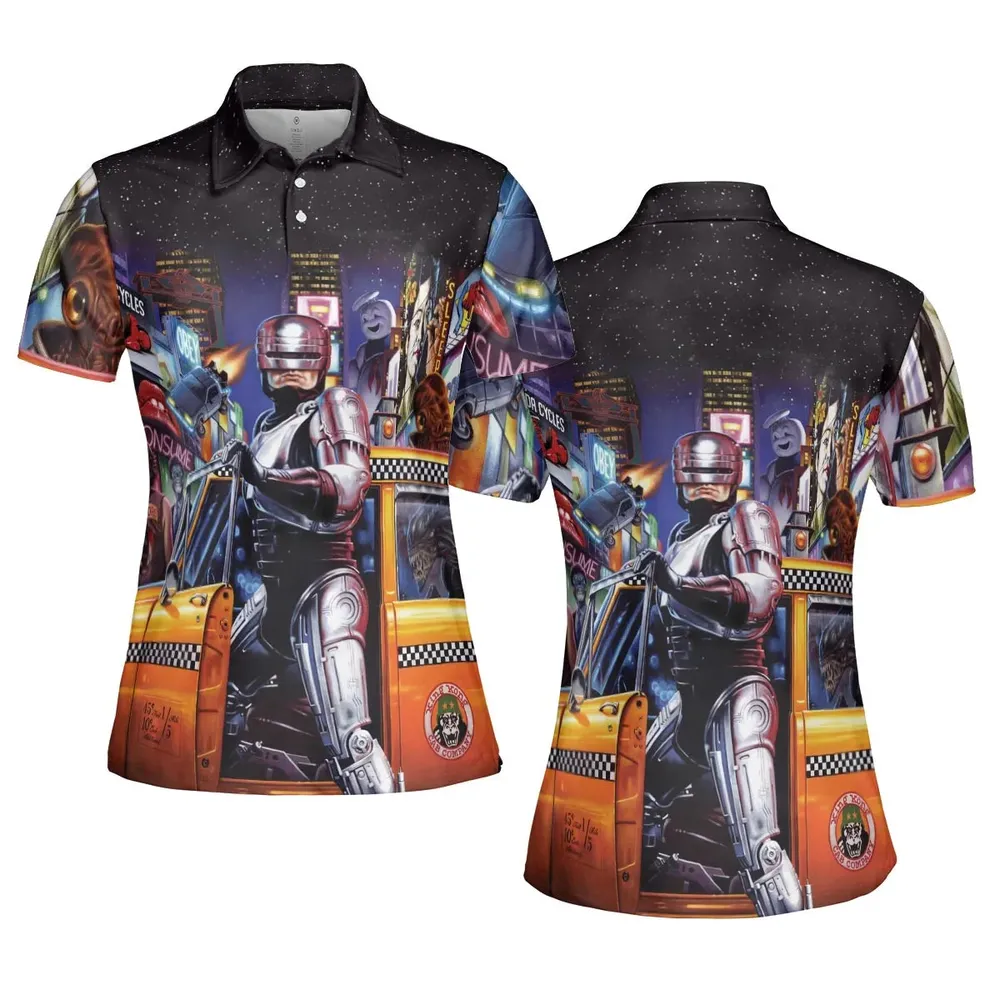 Movies Mashup AOP Men/Women Polo Shirt - 5