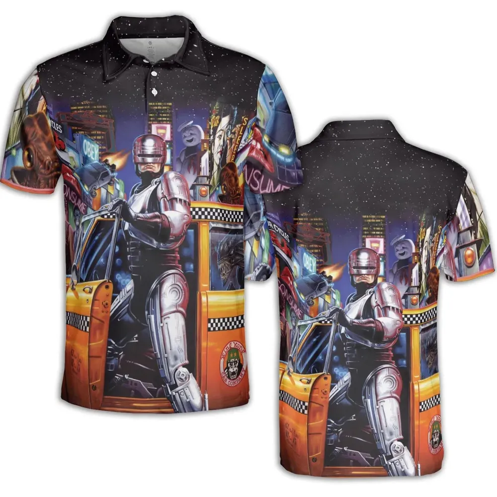 Movies Mashup AOP Men/Women Polo Shirt - 2