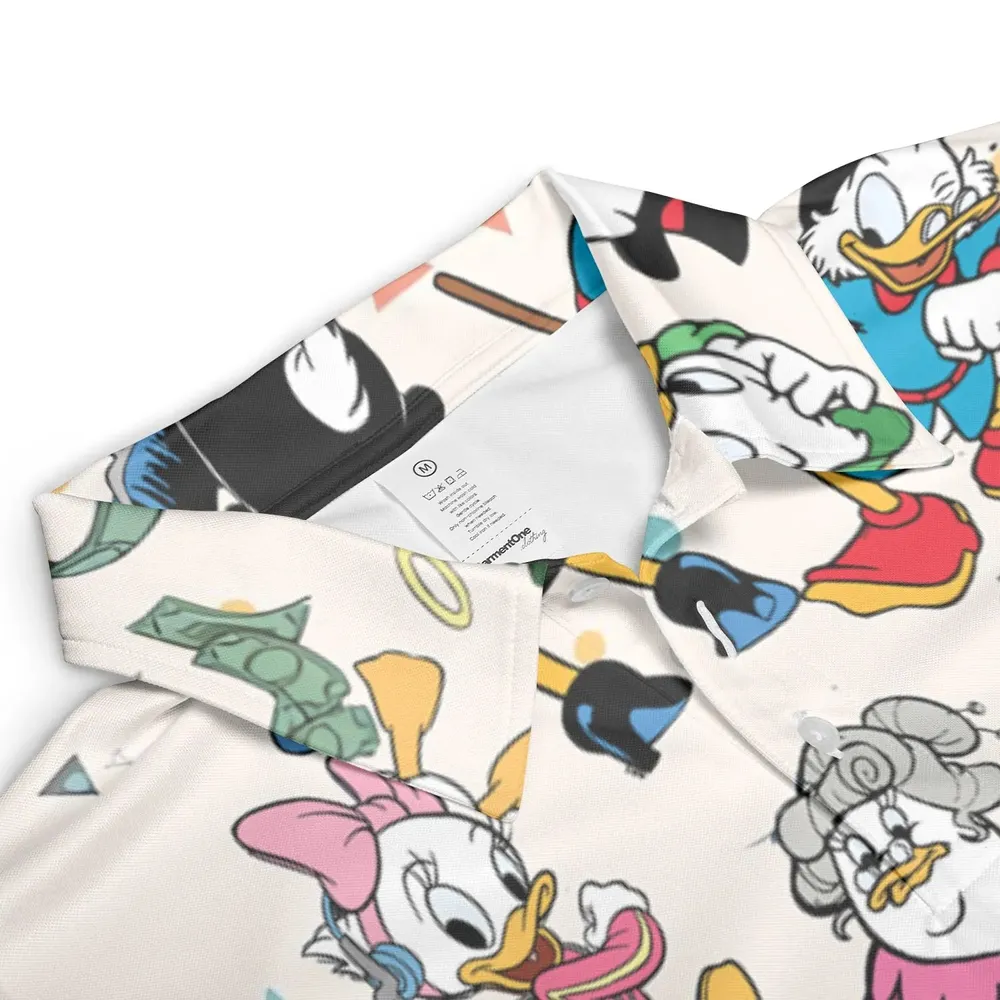 Donald Huey Dewey Ducktales AOP Men/Women Polo Shirt - 3