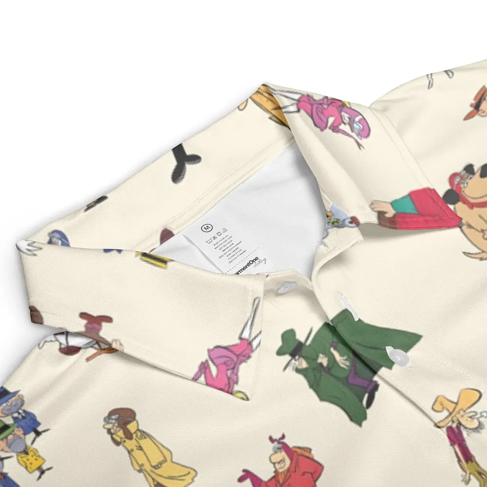 Wacky Races Characters AOP Men/Women Polo Shirt - 3