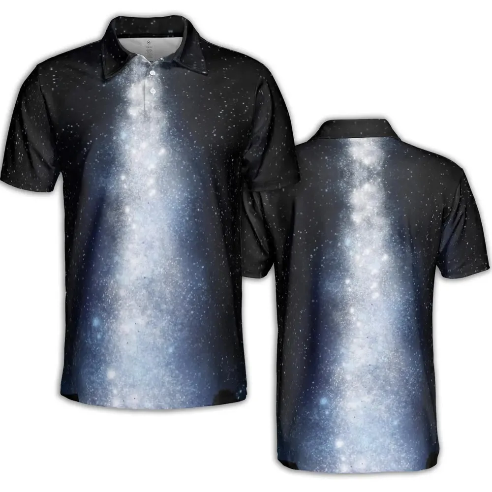 Interstellar AOP Men/Women Polo Shirt - 2