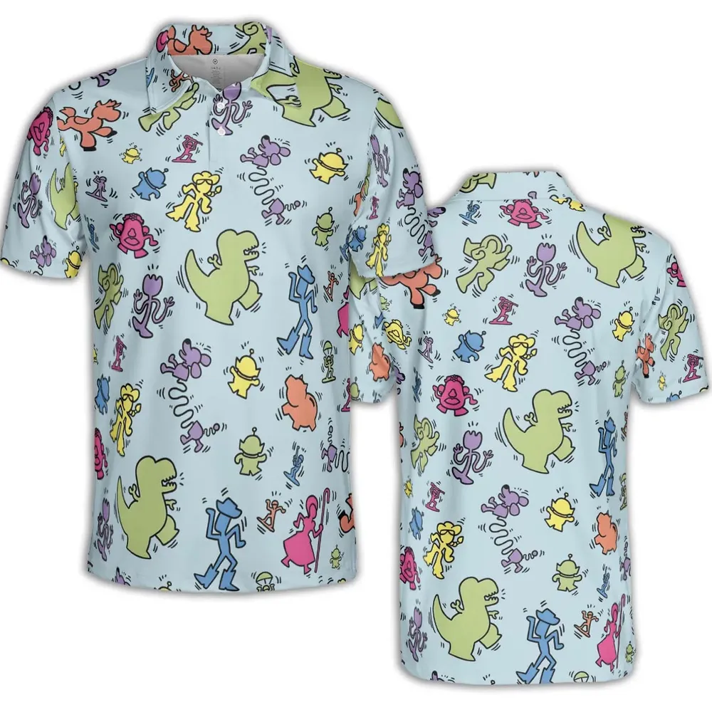 Toy Art Toy Story AOP Men/Women Polo Shirt - 2