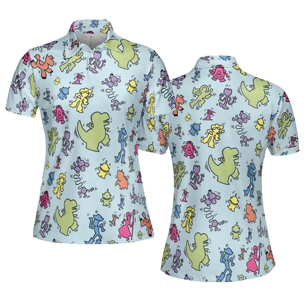 Toy Art Toy Story AOP Men/Women Polo Shirt - 5