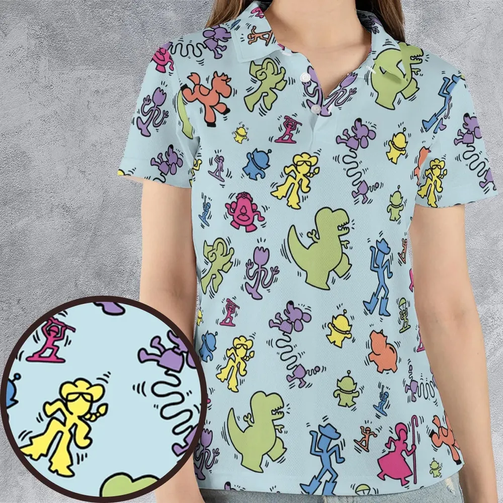 Toy Art Toy Story AOP Men/Women Polo Shirt - 4