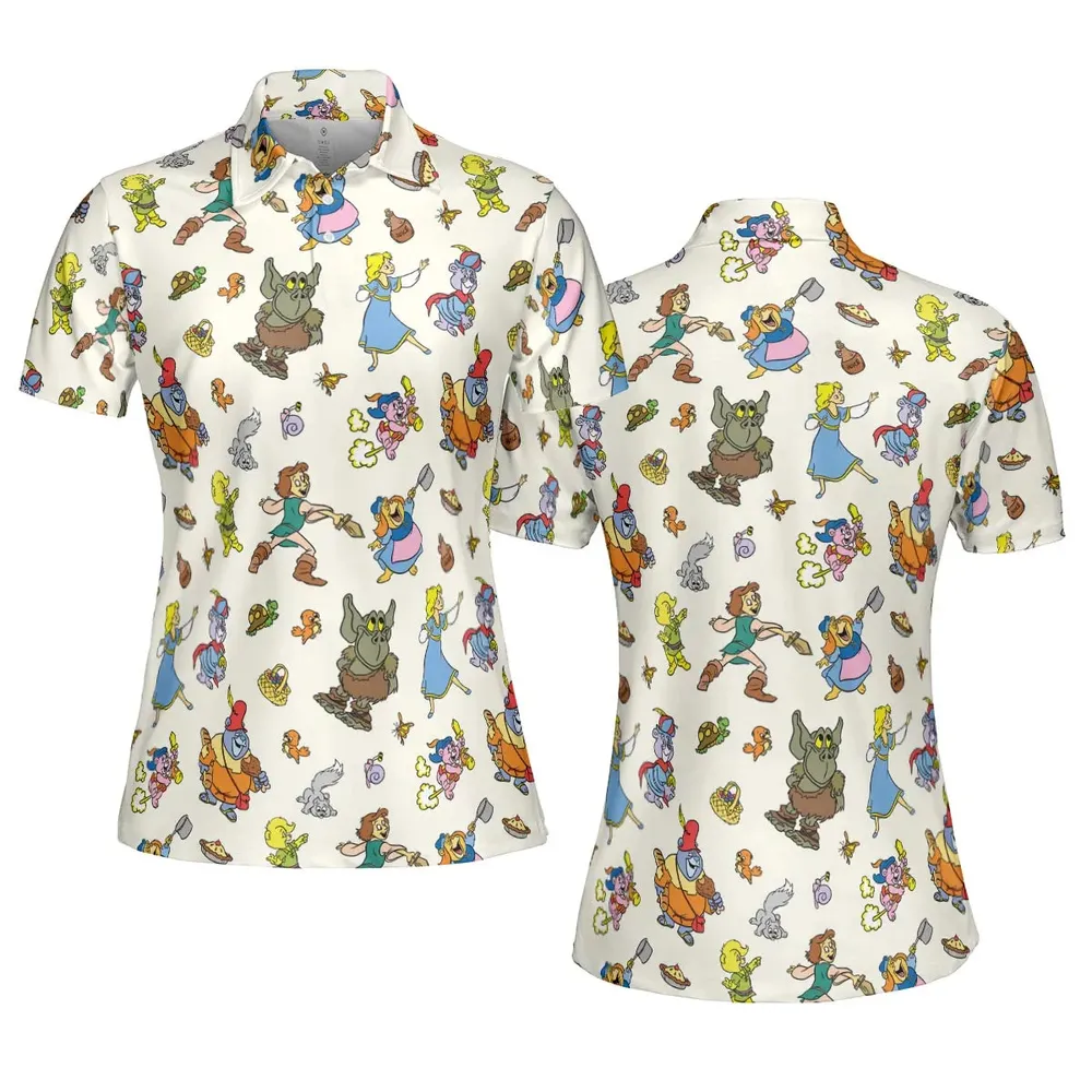 Gummi Bears Characters AOP Men/Women Polo Shirt - 5