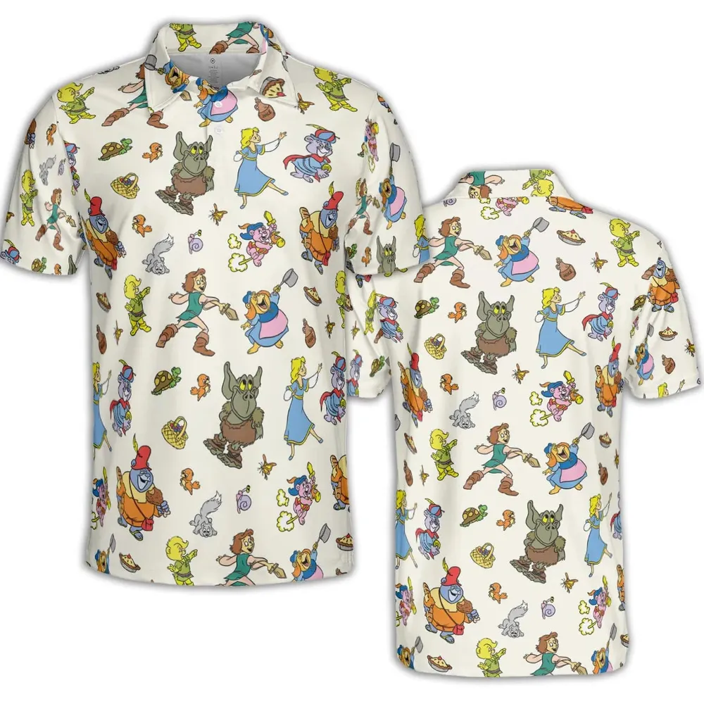 Gummi Bears Characters AOP Men/Women Polo Shirt - 2