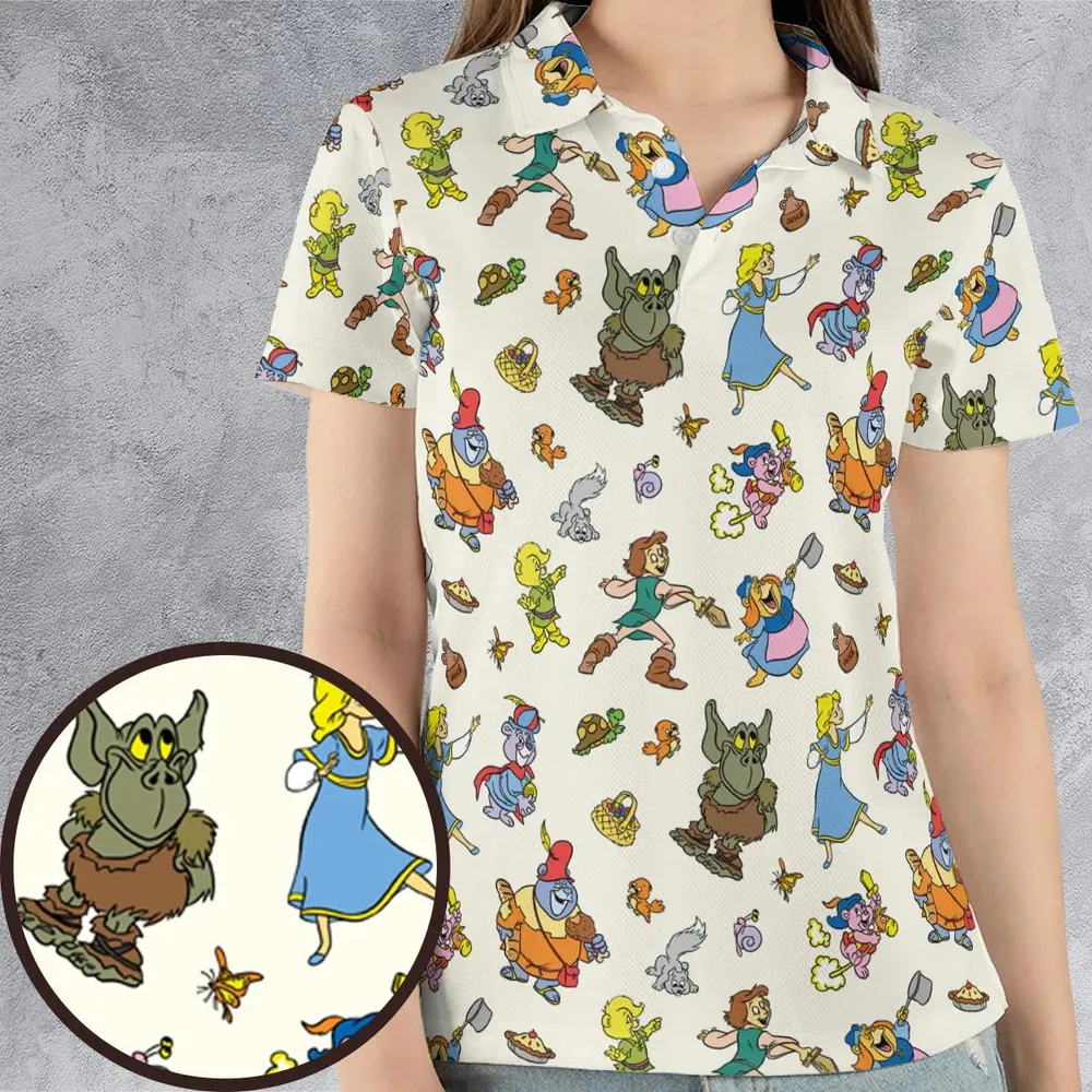 Gummi Bears Characters AOP Men/Women Polo Shirt - 4