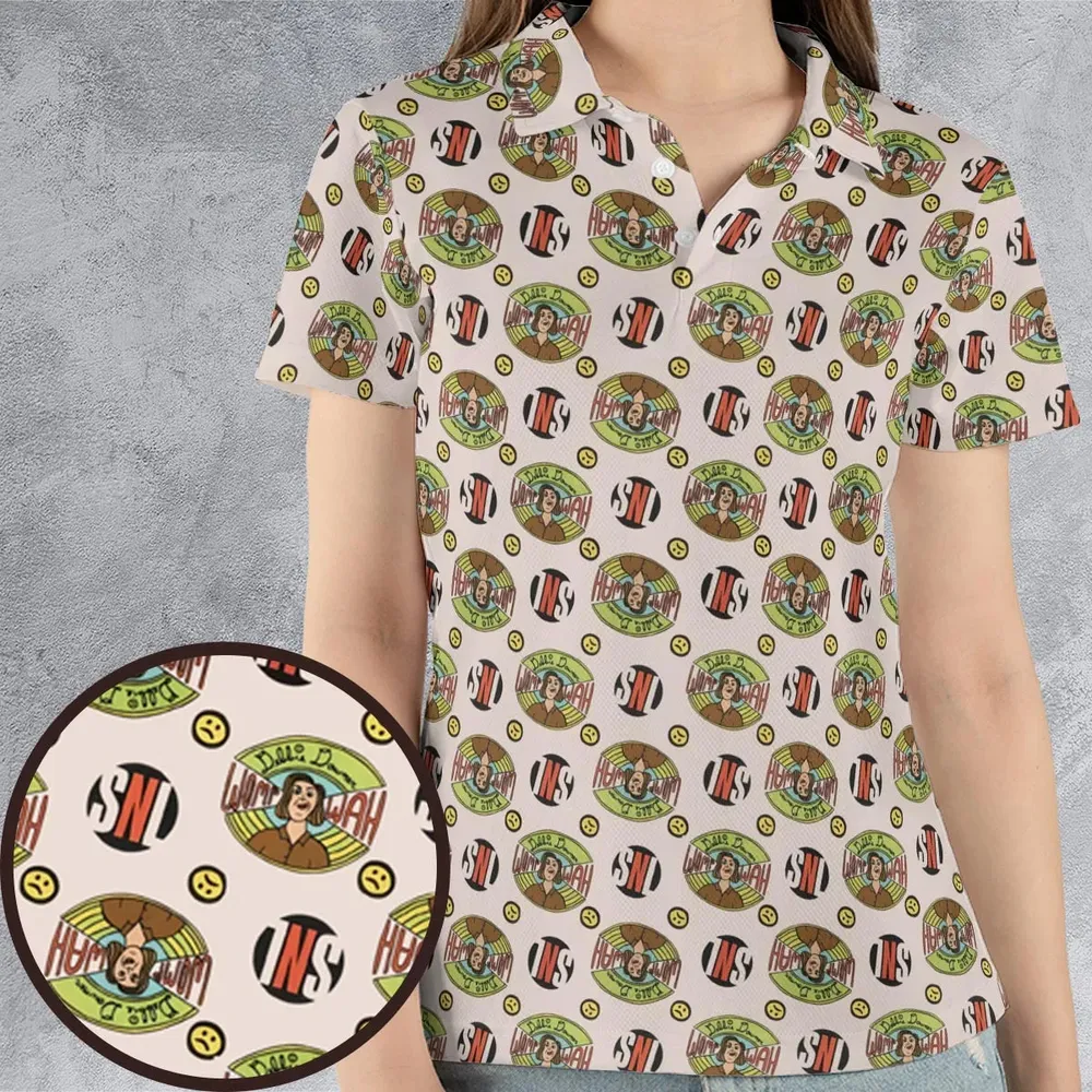 Debbie Downer Saturday Night Live AOP Men/Women Polo Shirt - 4
