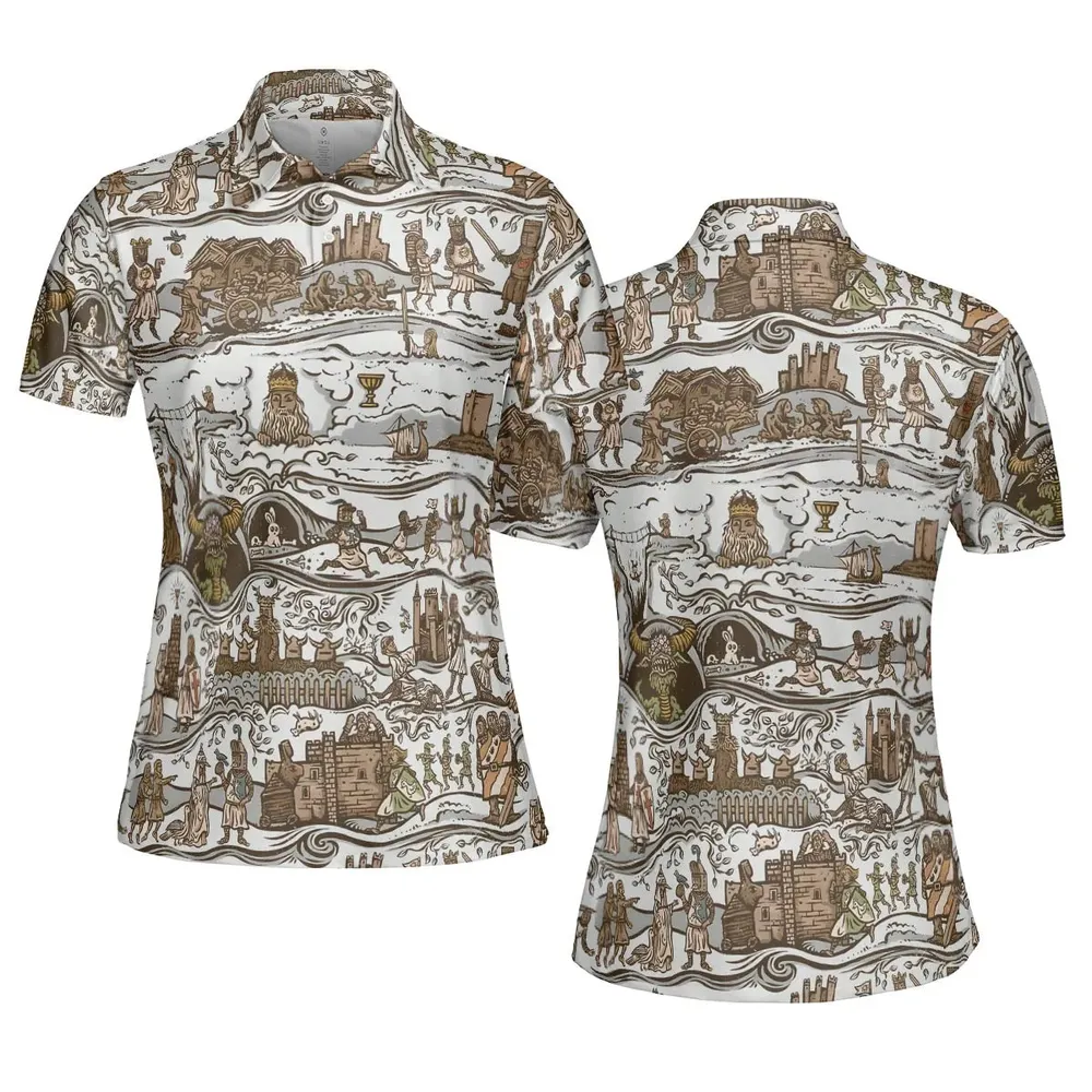 The Tapestry Journey Monty Python AOP Men/Women Polo Shirt - 5
