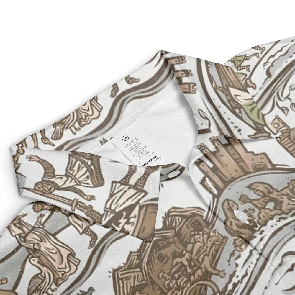 The Tapestry Journey Monty Python AOP Men/Women Polo Shirt - 3