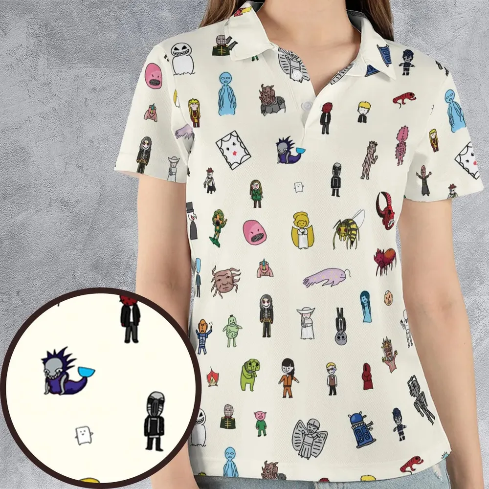 Doctor Who Universe AOP Men/Women Polo Shirt - 4