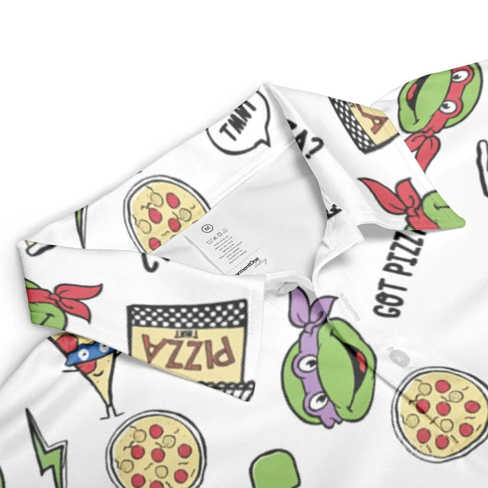 Got Pizza Teenage Mutant Ninja Turtles AOP Men/Women Polo Shirt - 3