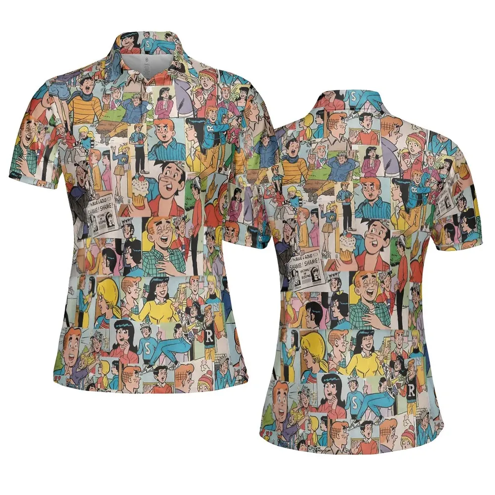 Archie Comics Characters AOP Men/Women Polo Shirt - 5