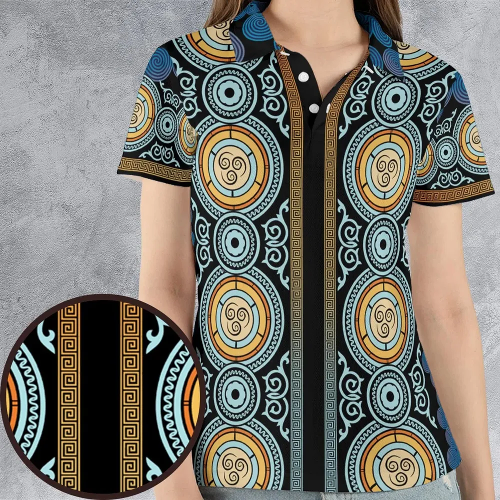 Air Avatar Avatar the Last Airbender AOP Men/Women Polo Shirt - 4
