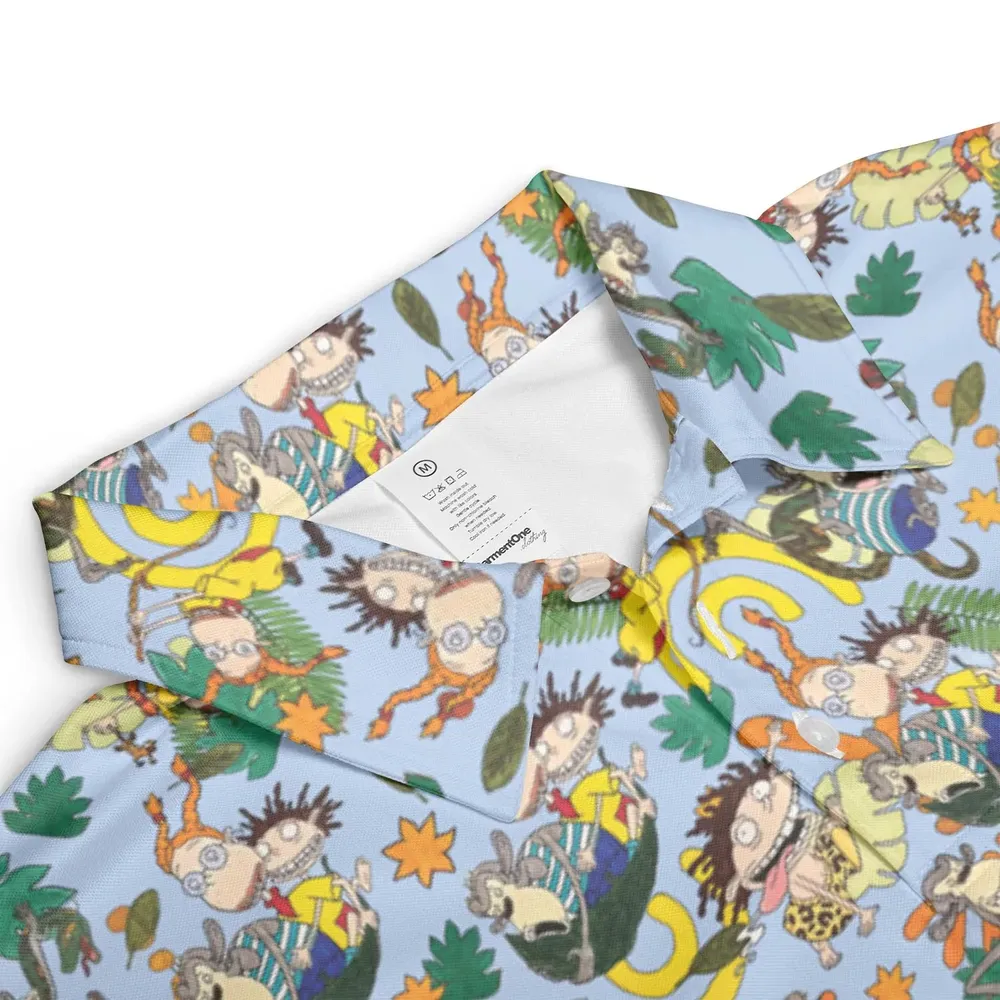 The Wild Thornberrys Characters AOP Men/Women Polo Shirt - 3