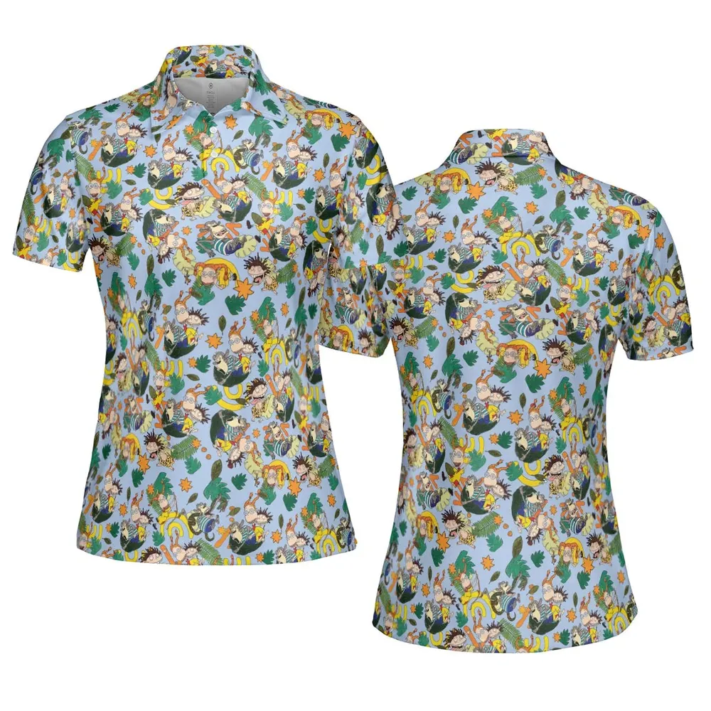 The Wild Thornberrys Characters AOP Men/Women Polo Shirt - 5