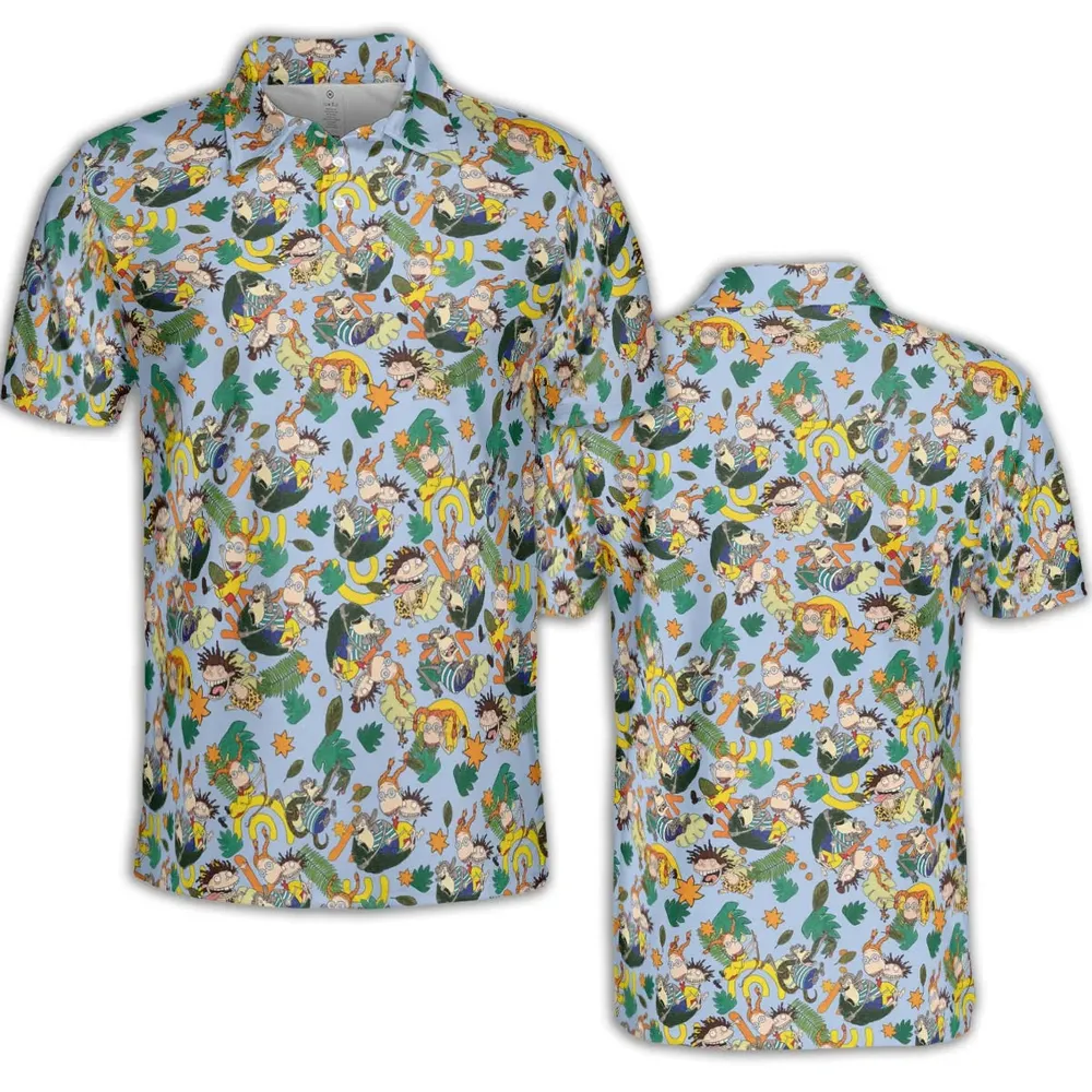 The Wild Thornberrys Characters AOP Men/Women Polo Shirt - 2