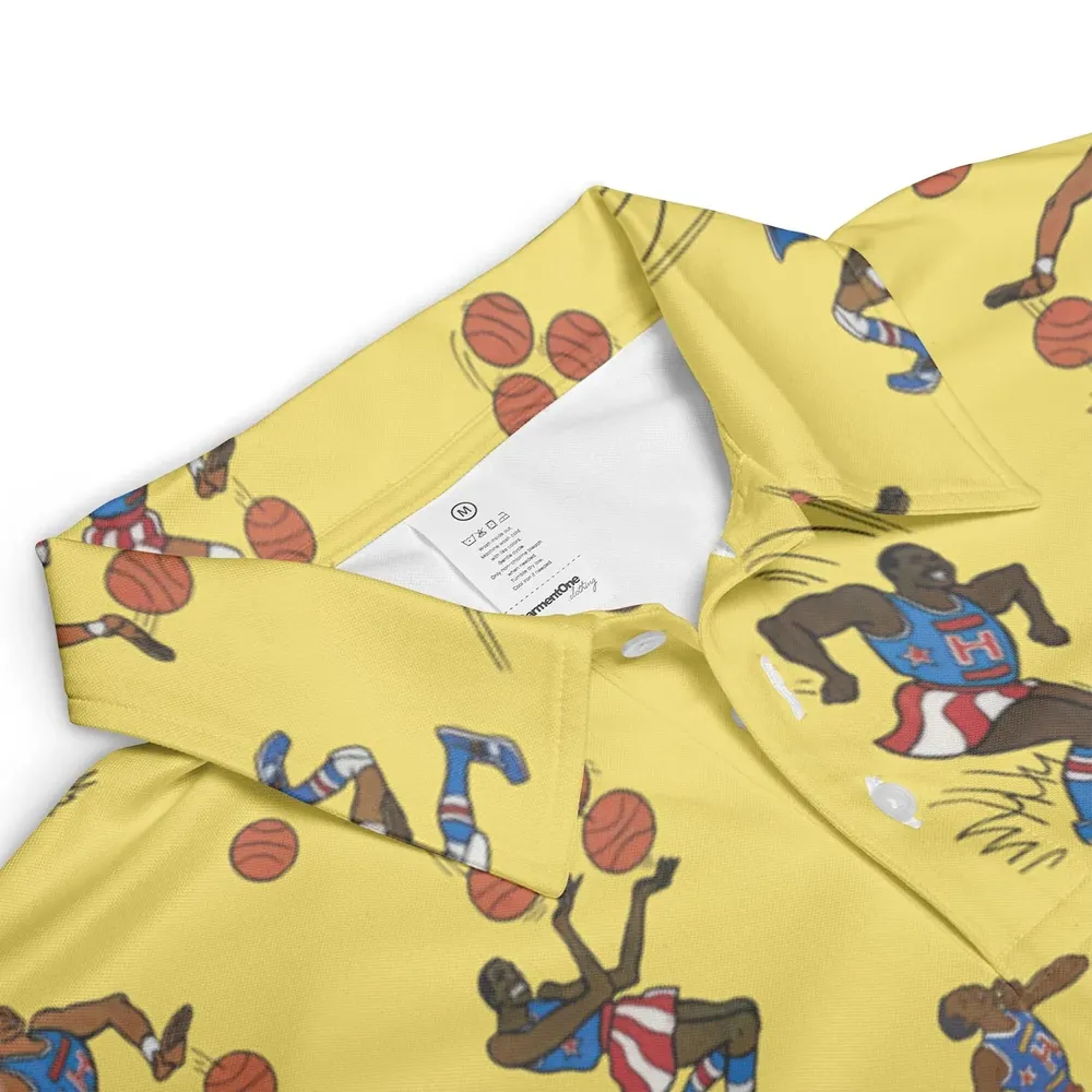 Harlem Globetrotters AOP Men/Women Polo Shirt - 3