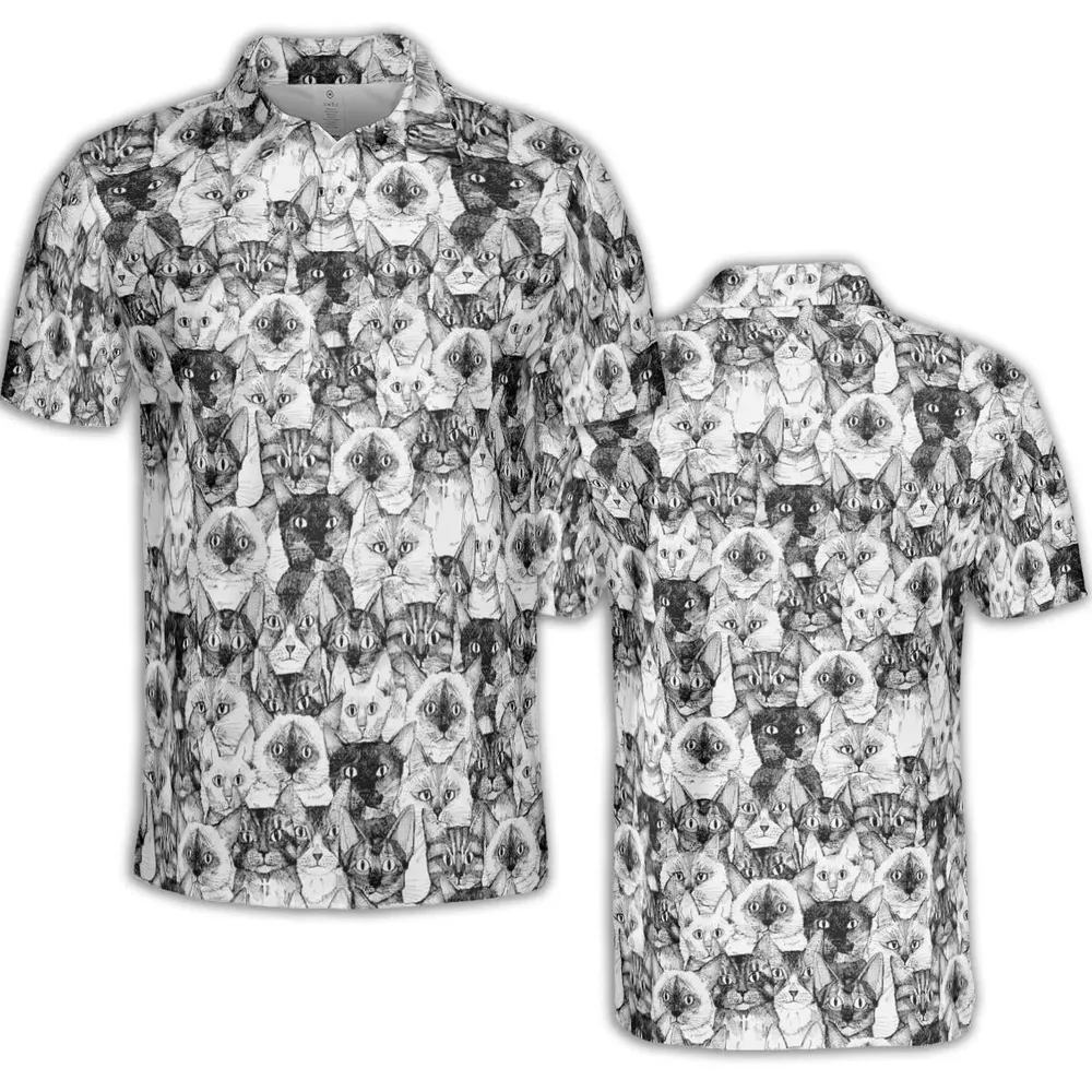 Just Cats AOP Men/Women Polo Shirt - 2