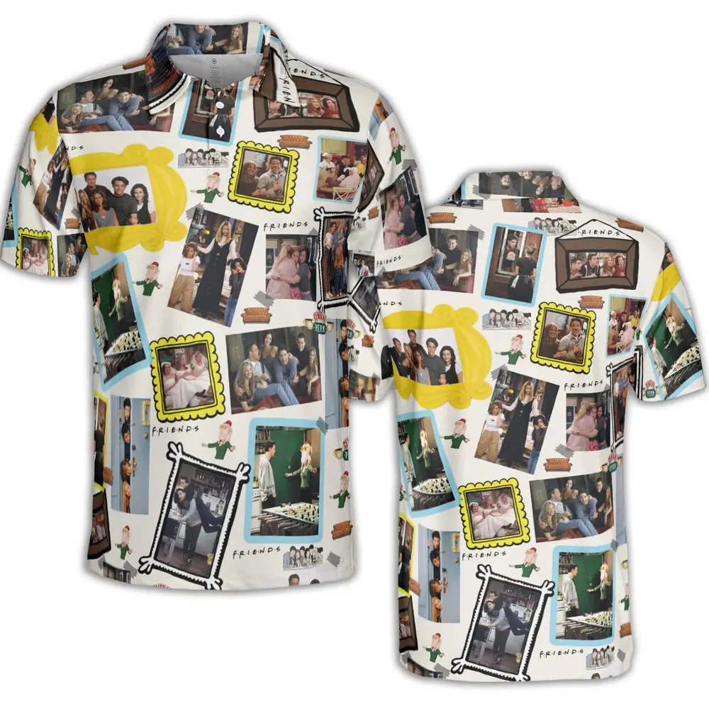 FRIENDS AOP Men/Women Polo Shirt - 2