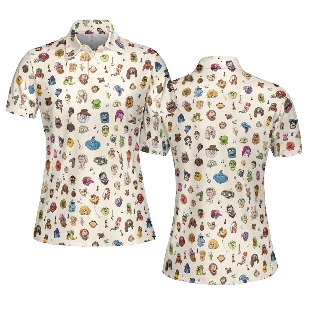 The Muppets Characters AOP Men/Women Polo Shirt - 5