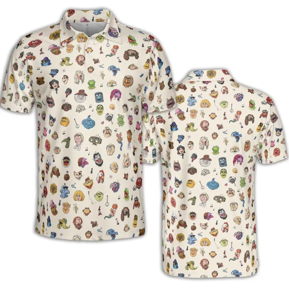 The Muppets Characters AOP Men/Women Polo Shirt - 2