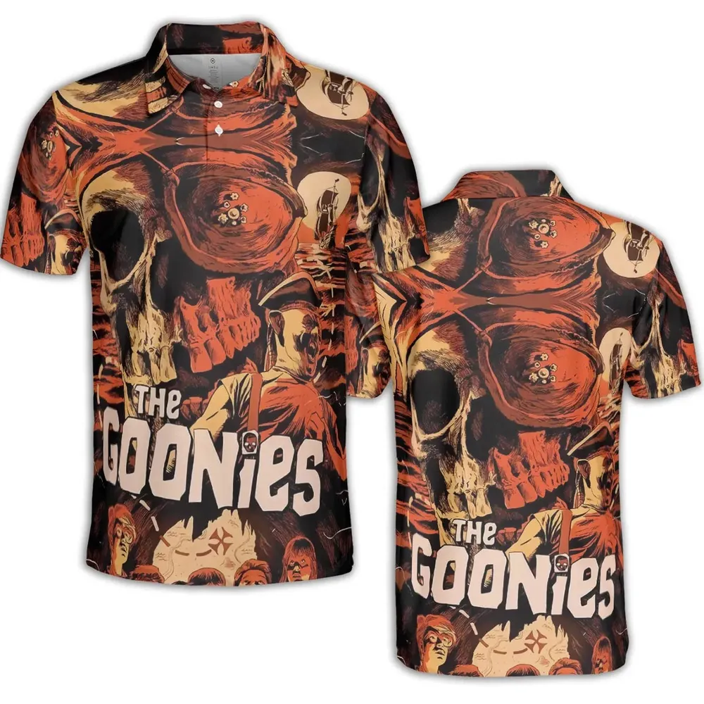The Goonies Pattern AOP Men/Women Polo Shirt - 2