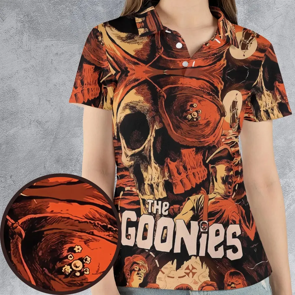 The Goonies Pattern AOP Men/Women Polo Shirt - 4