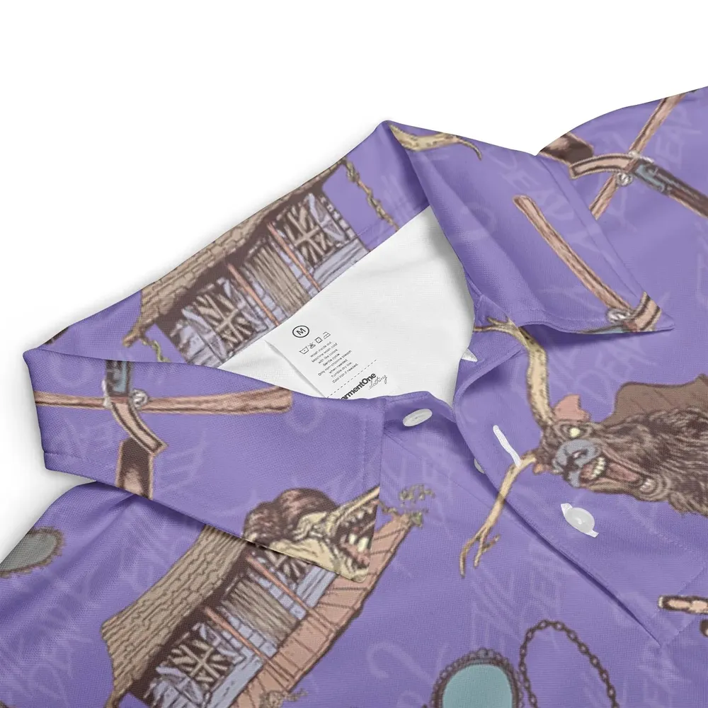 Evil Dead Horror AOP Men/Women Polo Shirt - 3