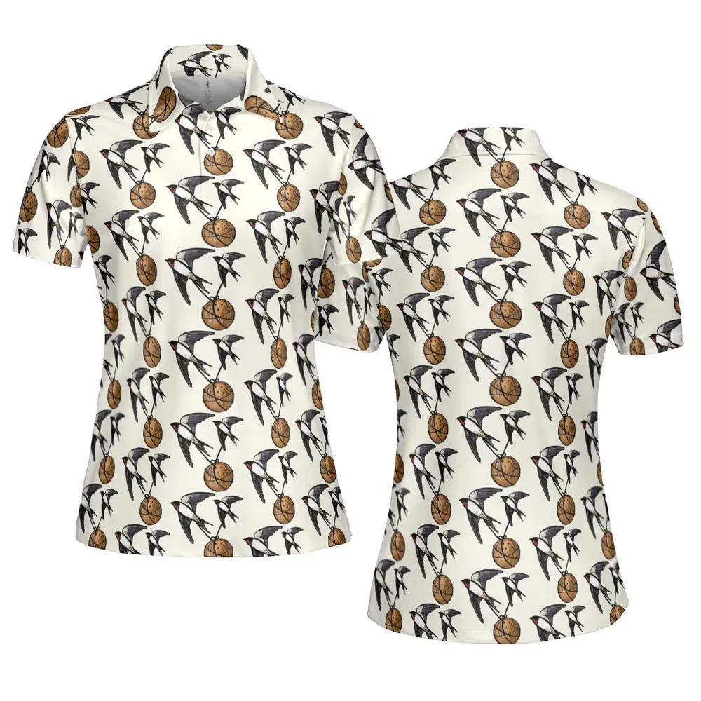 European Swallow Monty Python Holy Grail AOP Men/Women Polo Shirt - 5