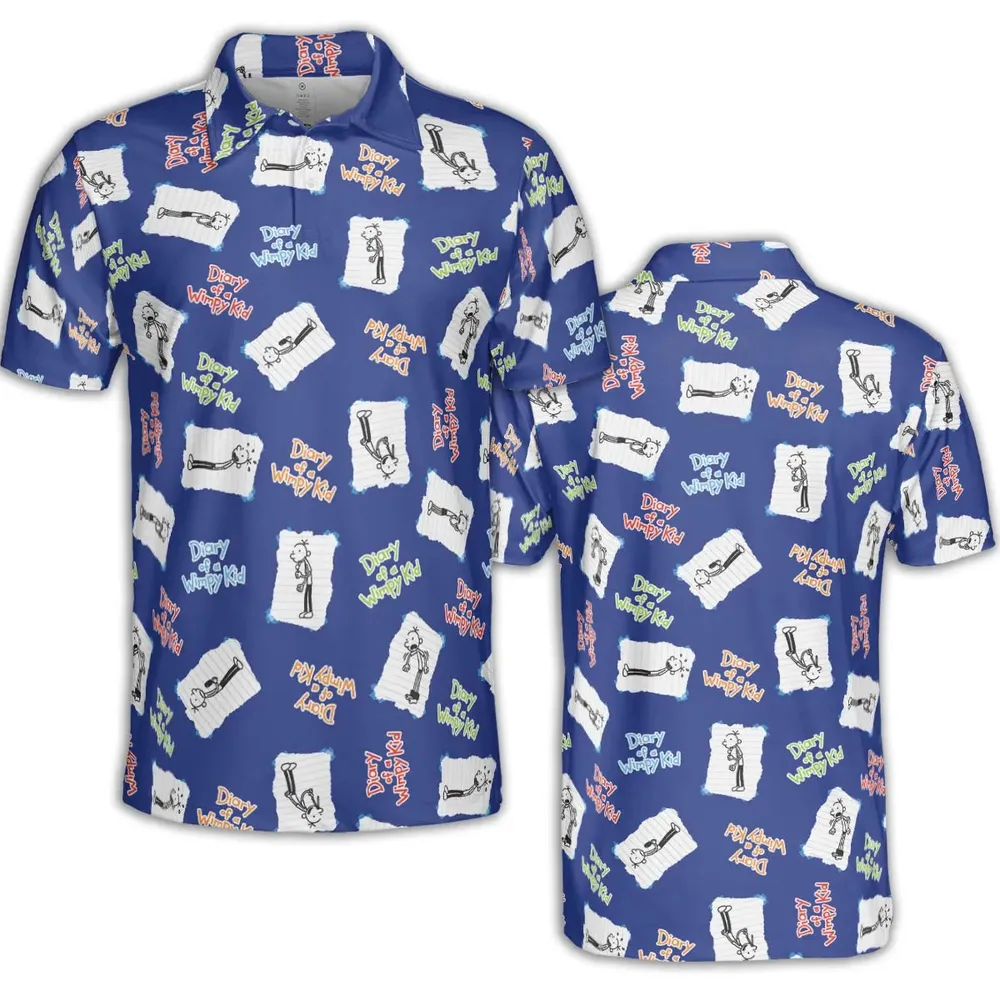 Diary of a Wimpy Kid AOP Men/Women Polo Shirt - 2