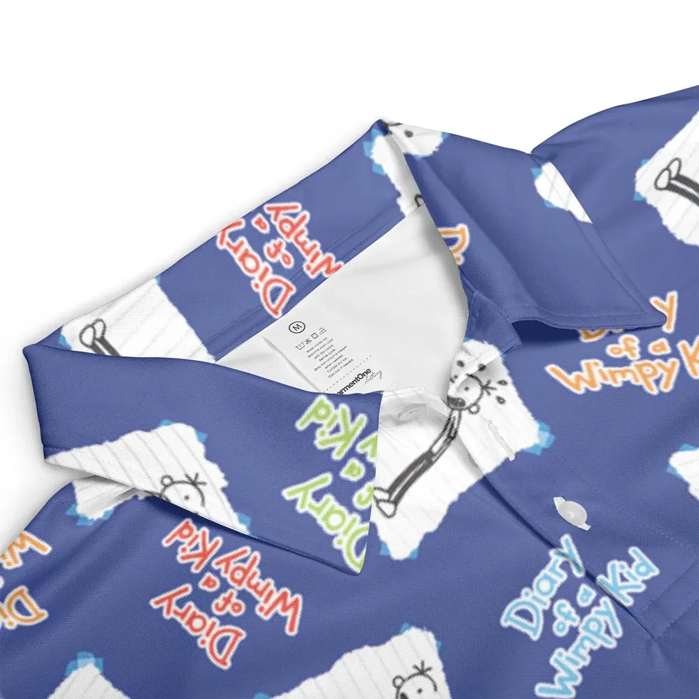 Diary of a Wimpy Kid AOP Men/Women Polo Shirt - 3