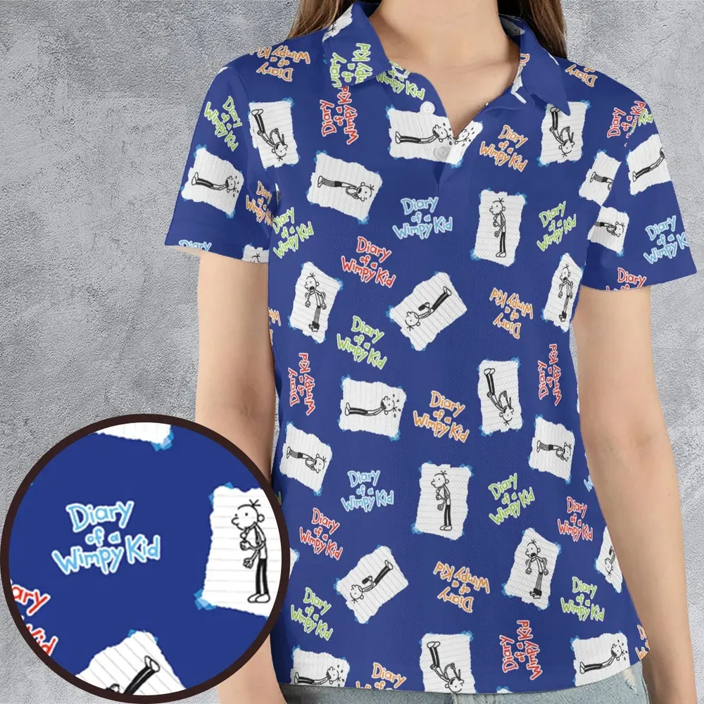 Diary of a Wimpy Kid AOP Men/Women Polo Shirt - 4