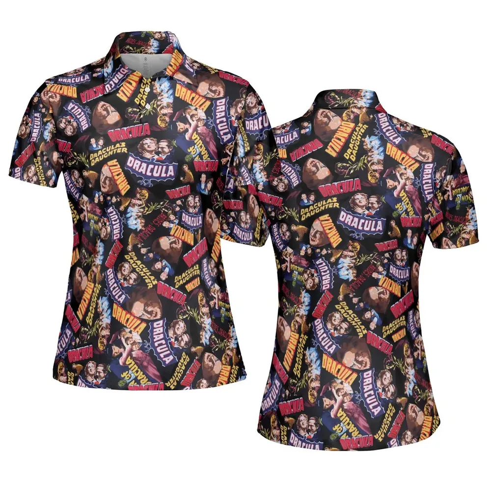 Classic Horror Films AOP Men/Women Polo Shirt - 5