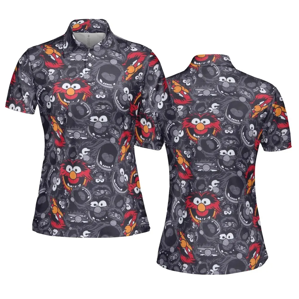 Animal The Muppets Pattern AOP Men/Women Polo Shirt - 5