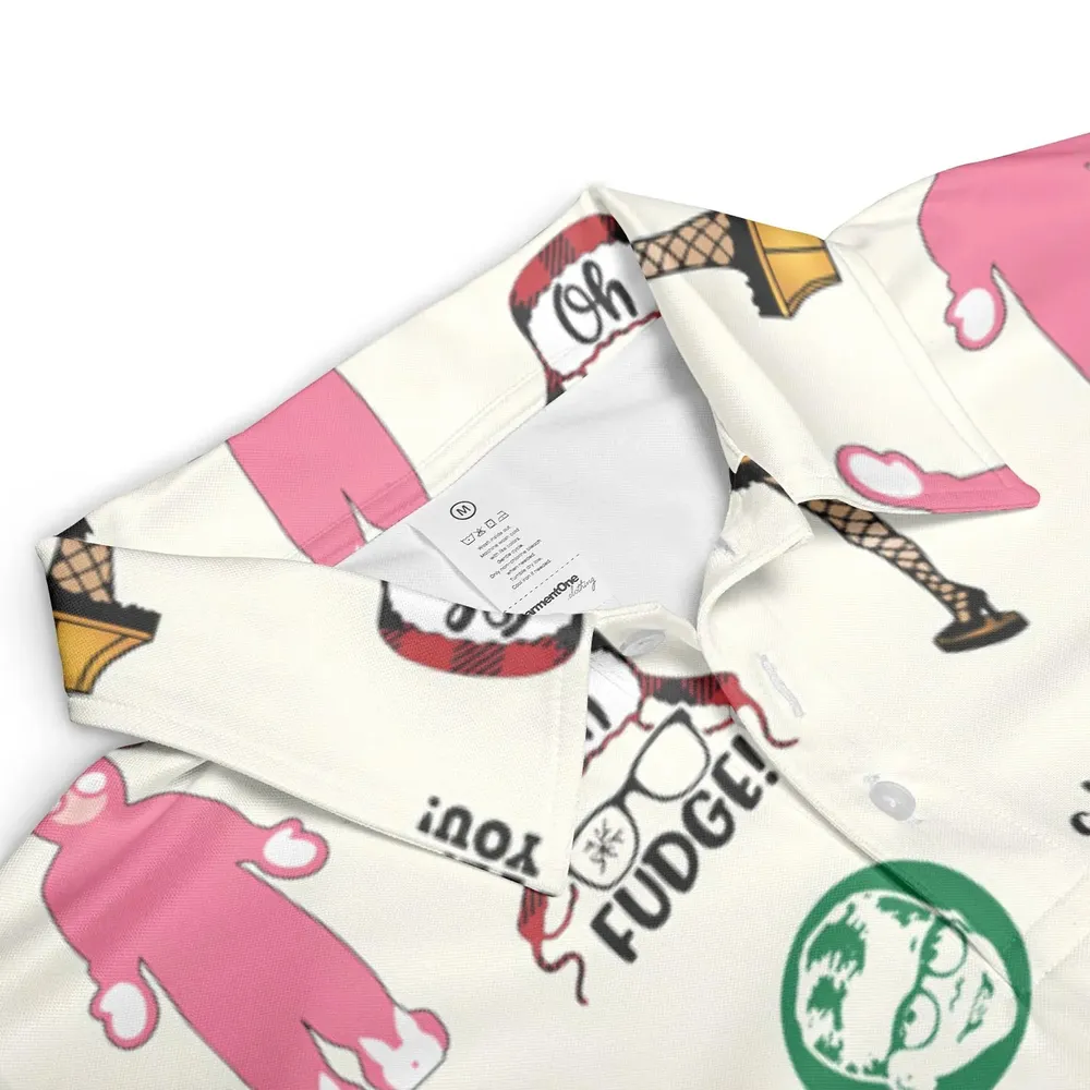 A Christmas Story Pattern AOP Men/Women Polo Shirt - 3