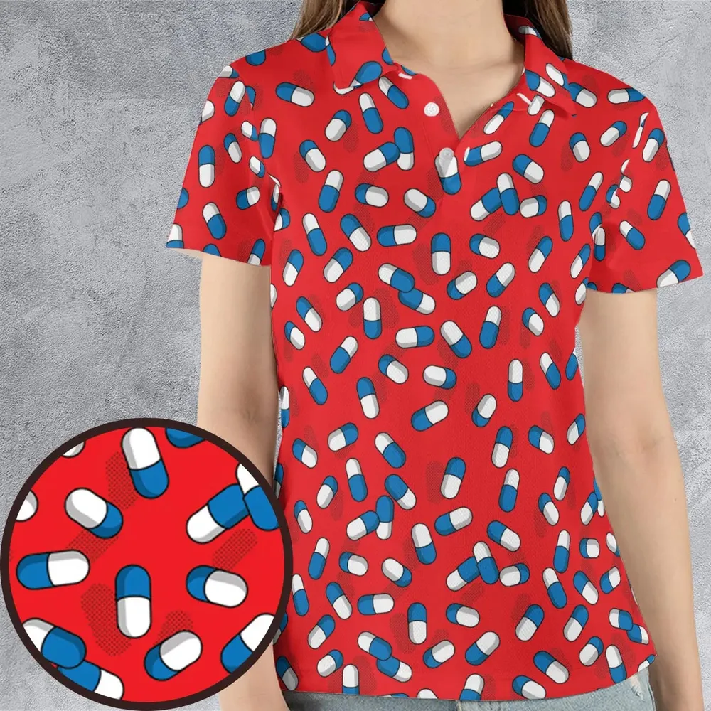 The Capsules Akira Pattern AOP Men/Women Polo Shirt - 4